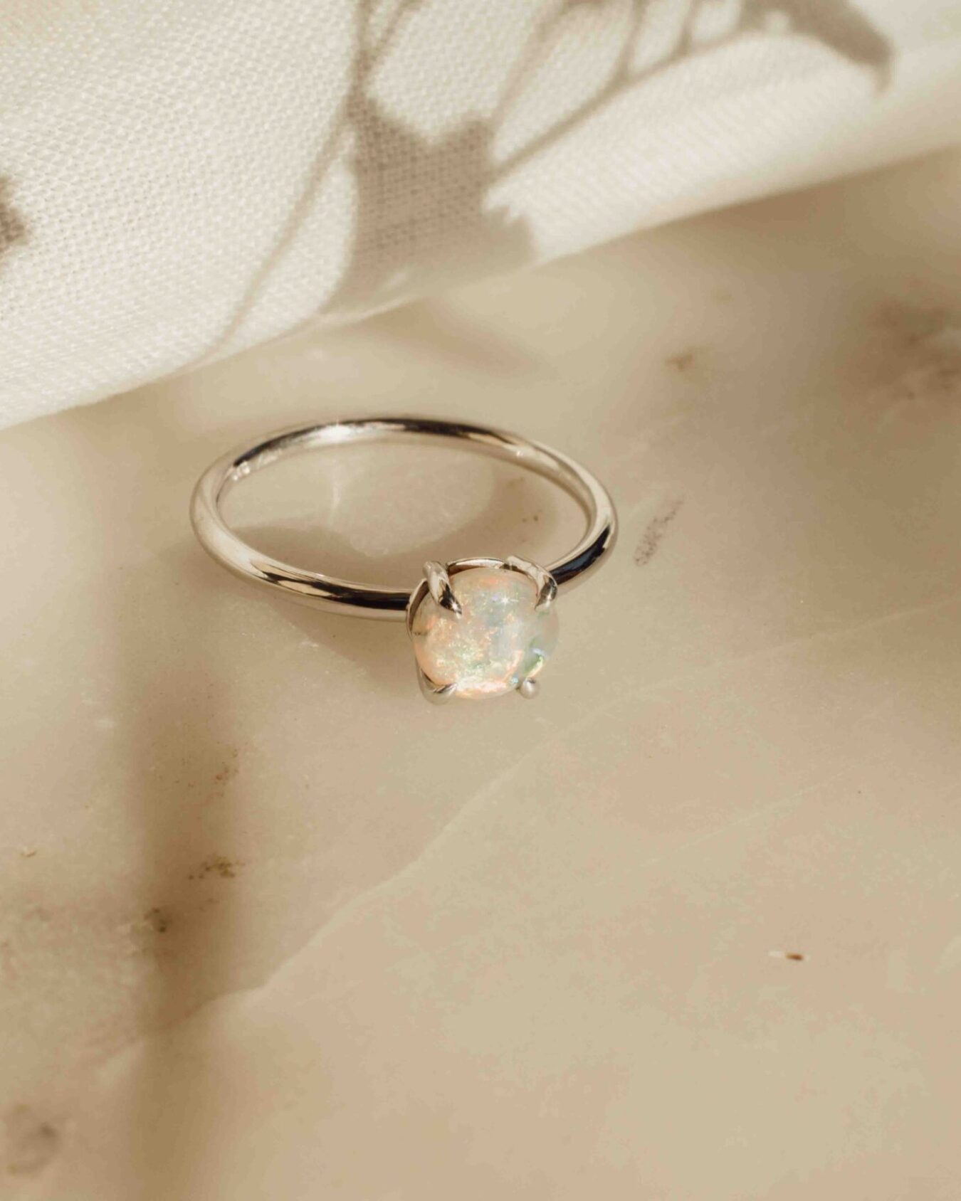 Opal Ring Solid Gold Jewellery Byron Bay